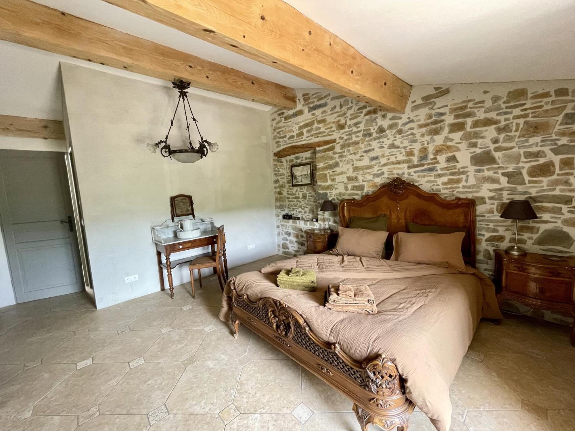 Le Domaine De La Tuilerie - Gite De Charme En Bord De Riviere Avec Piscine Servies-en-Val Ruang foto